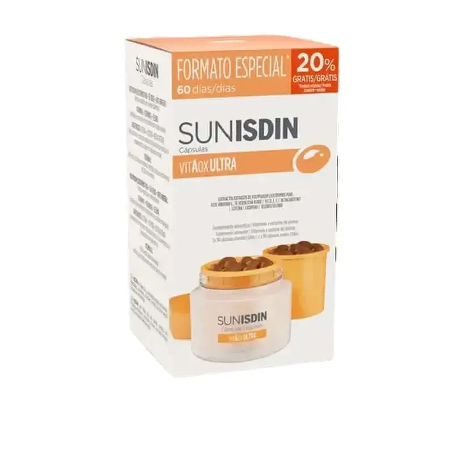 Isdin DUPLO SunIsdin VitAox Ultra 2 x 30 капсул: цены и характеристики