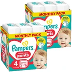 Pampers Трусики, підгузки, Maxi, розмір 4, 9-15 кг, 2 x 176 шт.: ціни та характеристики