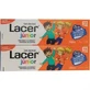 Lacer Duplo Junior Полунична зубна паста 2х75мл