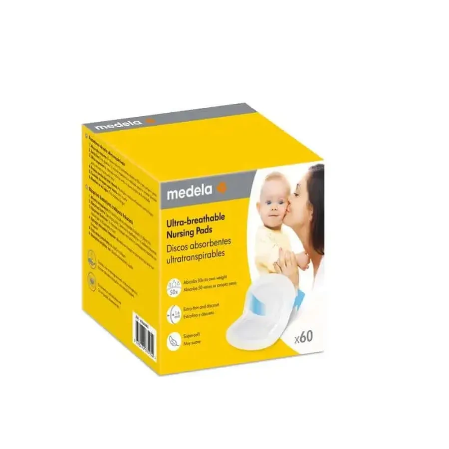 Medela Ultra Breathable Absorbent Pads 60 шт.: цены и характеристики