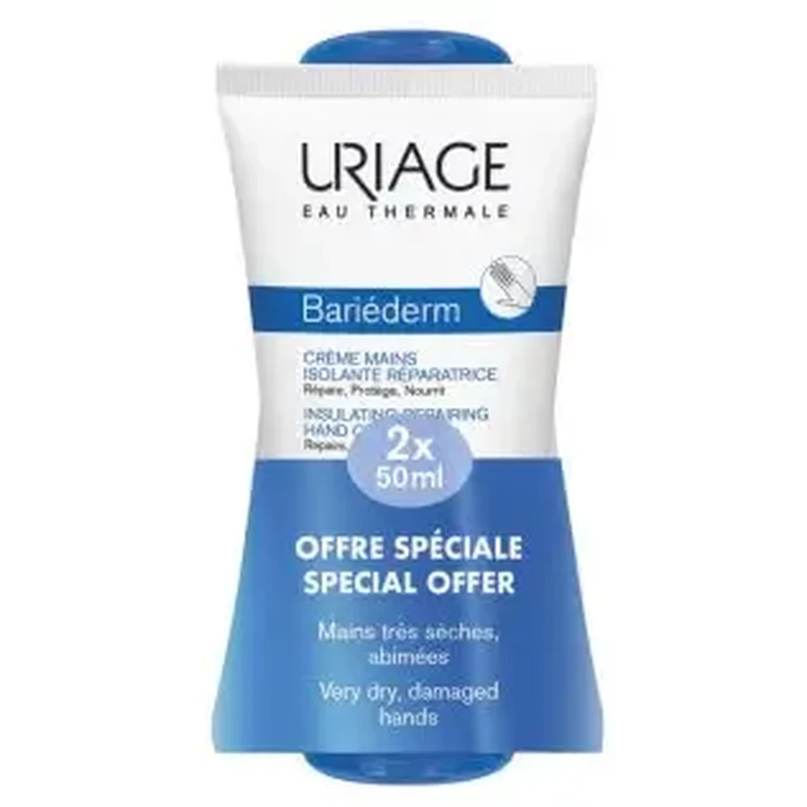 Uriage DUPLO Bariederm Руки 2х50 мл: цены и характеристики