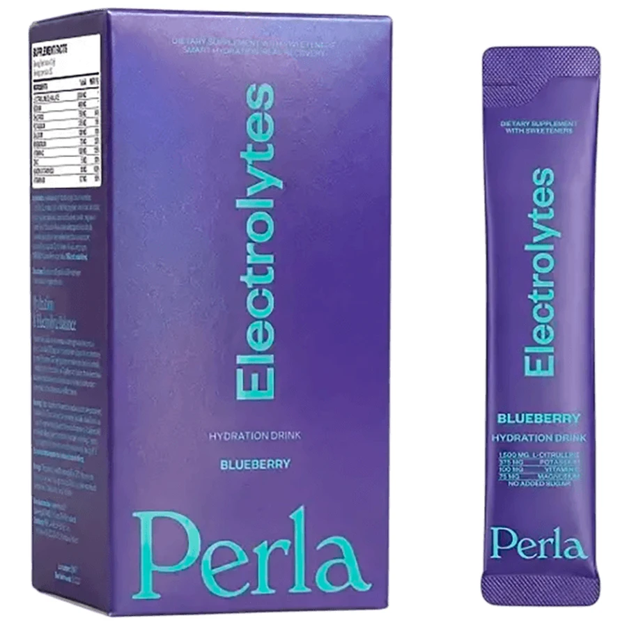 Электролит Perla Helsa Electrolytees Hydration Drink Blueberry в стиках по 10 г, №20: цены и характеристики