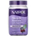 Здоровый сон и восстановление, без мелатонина, вкус вишни, Sleep & Restore, Natrol, 60 жевательных конфет