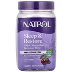 Здоровий сон та відновлення, без мелатоніну, смак вишні, Sleep & Restore, Natrol, 60 жувальних цукерок: ціни та характеристики