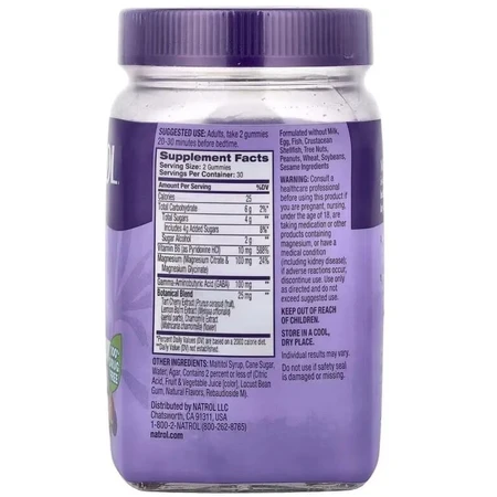 Здоровий сон та відновлення, без мелатоніну, смак вишні, Sleep & Restore, Natrol, 60 жувальних цукерок: ціни та характеристики