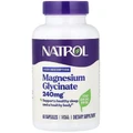 Магний глицинат высокой абсорбции, 240 мг, Magnesium Glycinate, Natrol, 60 капсул