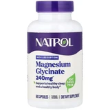Магний глицинат высокой абсорбции, 240 мг, Magnesium Glycinate, Natrol, 60 капсул