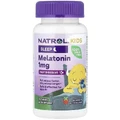Мелатонін для дітей 4+, смак полуниці, Kids, Melatonin, Natrol, 30 таблеток