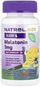 Мелатонин для детей 4+, вкус клубники, Kids, Melatonin, Natrol, 30 таблеток