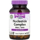 Комплекс нуклеотидів, РНК/ДНК, Nucleotide Complex, RNA/DNA, Bluebonnet Nutrition, 60 вегетаріанських капсул