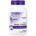 Мультивітаміни для жінок, Women's Multi-Vitamin, Doctor's Best, 120 таблеток: ціни та характеристики