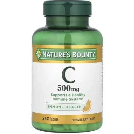 Вітамін C, 500 мг, Vitamin C, Nature's Bounty, 250 таблеток: ціни та характеристики