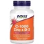 Витамин C-1000, Цинк и витамин D3, Vitamin C-1000 Zinc & D-3, Now Foods, 100 вегетарианских капсул