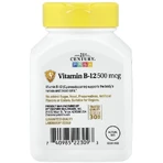 Витамин B12, 500 мкг, Vitamin B-12, 21st Century, 110 таблеток: цены и характеристики