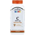 Вітамін C з шипшиною, 1000 мг, Vitamin C with Rose Hips, 21st Century, 110 таблеток