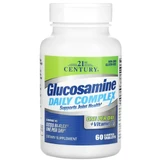 Глюкозамин, Glucosamine Daily Complex, 21st Century, 60 таблеток в оболочке