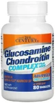 Глюкозамин, хондроитин и МСМ, Glucosamine Chondroitin Complex Plus MSM, Advanced Triple Strength, 21st Century, 80 таблеток