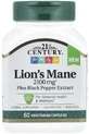 Їжовик гребінчастий, 2100 мг, Lion's Mane, 21st Century, 60 вегетаріанських капсул