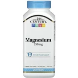 Магний, 250 мг, Magnesium, 21st Century, 250 таблеток