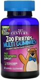 Мультивитамины для детей, вкус фруктов, Zoo Friends Multi, 21st Century, 60 жевательных конфет