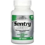 Мультивітаміни та мультимінерали для дорослих 50+, Sentry Senior, Multivitamin & Multimineral Supplement, Adults 50+, 21st Century, 125 таблеток: ціни та характеристики
