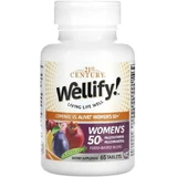 Мультивитамины и мультиминералы для женщин старше 50 лет, Wellify, Women's 50+, Multivitamin Multimineral, 21st Century, 65 таблеток