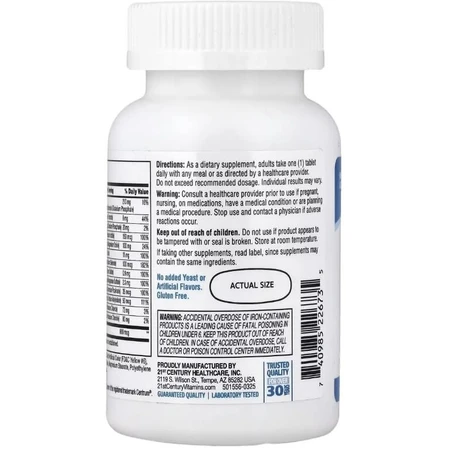 Мультивитамины и мультиминералы для мужчин, Sentry Men, Multivitamin & Multimineral Supplement, 21st Century, 120 таблеток: цены и характеристики