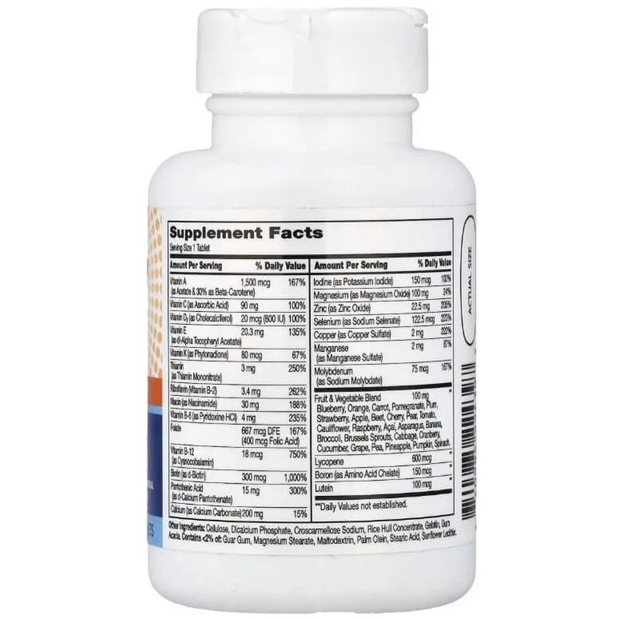 Мультивитамины и мультиминералы для мужчин, Wellify, Men's Energy, Multivitamin Multimineral, 21st Century, 65 таблеток: цены и характеристики