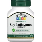 Соєві Ізофлавони, Standardized Soy Isoflavones Extract, 21st Century, 60 вегетаріанських капсул: ціни та характеристики