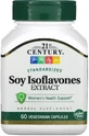 Соевые Изофлавоны, Standardized Soy Isoflavones Extract, 21st Century, 60 вегетарианских капсул