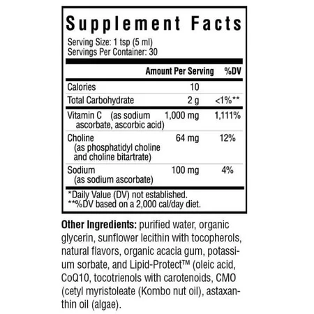 Витамин С липосомальный, 1000 мг, Liposomal Vitamin C, Seeking Health, 150 мл: цены и характеристики