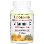 Витамин С липосомальный, 1000 мг, Liposomal Vitamin C, Natural Factors, 60 гелевых капсул: цены и характеристики