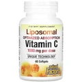 Вітамін С ліпосомальний, 1000 мг, Liposomal Vitamin C, Natural Factors, 60 гелевих капсул