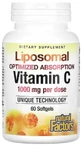 Витамин С липосомальный, 1000 мг, Liposomal Vitamin C, Natural Factors, 60 гелевых капсул
