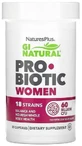 Пробіотик для жінок, 60 млрд КУО, GI Natural, Probiotic Women, Natures Plus, 30 капсул