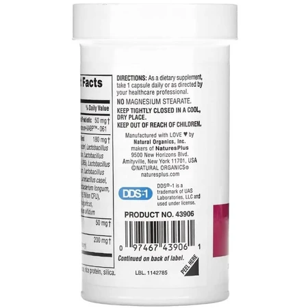 Пробіотик для жінок, 60 млрд КУО, GI Natural, Probiotic Women, Natures Plus, 30 капсул: ціни та характеристики