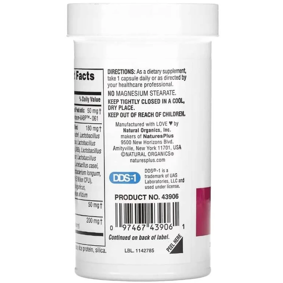 Пробіотик для жінок, 60 млрд КУО, GI Natural, Probiotic Women, Natures Plus, 30 капсул: ціни та характеристики