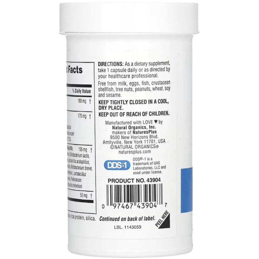 Пробиотик для мужчин, 60 млрд КОЕ, GI Natural, Probiotic Men, Natures Plus, 30 капсул: цены и характеристики