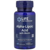 Альфа-ліпоєва кислота з біотином, 250 мг, Alpha-Lipoic Acid with Biotin, Life Extension, 60 капсул