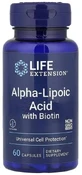 Альфа-липоевая кислота с биотином, 250 мг, Alpha-Lipoic Acid with Biotin, Life Extension, 60 капсул