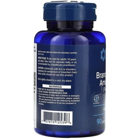 Аминокислоты с разветвленной цепью, Branched Chain Amino Acids, Life Extension, 90 капсул: цены и характеристики