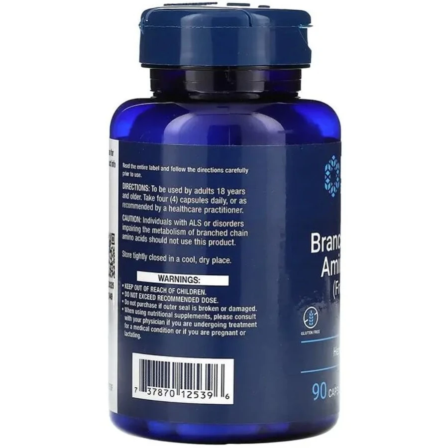 Аминокислоты с разветвленной цепью, Branched Chain Amino Acids, Life Extension, 90 капсул: цены и характеристики