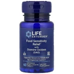 Підтримка травлення з діамінооксидазою, Food Sensitivity Relief with Diamine Oxidase (DAO), Life Extension, 60 вегетаріанських капсул: ціни та характеристики