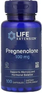 Прегненолон 100 мг, Pregnenolone Life Extension, 100 капсул