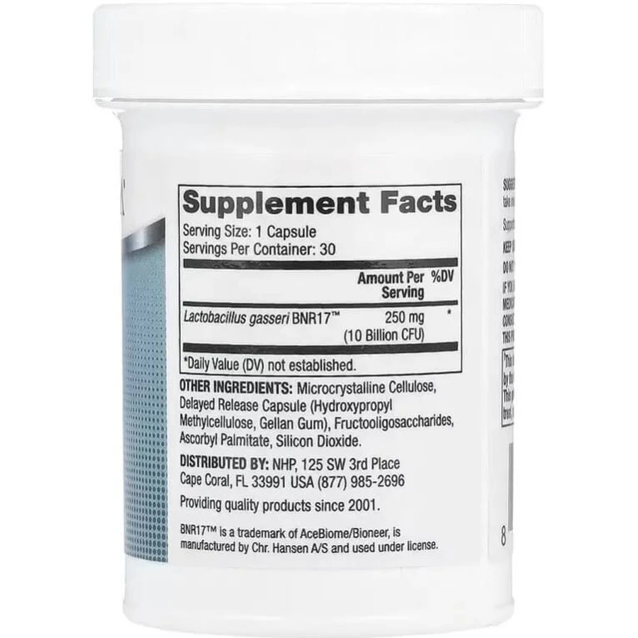 Пробіотик, 250 мг (10 млрд КУО), Biothin Probiotic, Lactobacillus Gasseri, Dr. Mercola, 30 капсул: ціни та характеристики