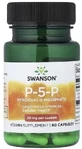 P-5-P (пиридоксальфосфат), 20 мг, P-5-P, Swanson, 60 капсул