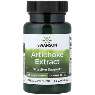 Артишок, 250 мг, Artichoke Extract, Swanson, 60 капсул