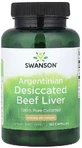 Говяжья печень, 500 мг, Argentinian Desiccated Beef Liver, Swanson, 120 капсул