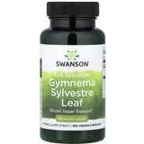 Джимнема Сильвестра, 400 мг, Full Spectrum Gymnema Sylvestre Leaf, Swanson, 100 веганских капсул