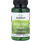 Дикий Ямс, Wild Yam Root, Swanson, 100 капсул